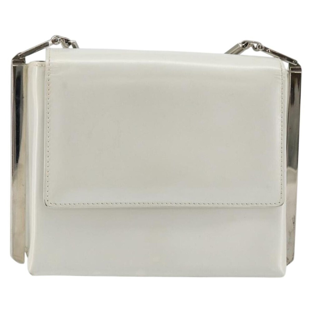 Salvatore Ferragamo Vintage Chain Patent Leather